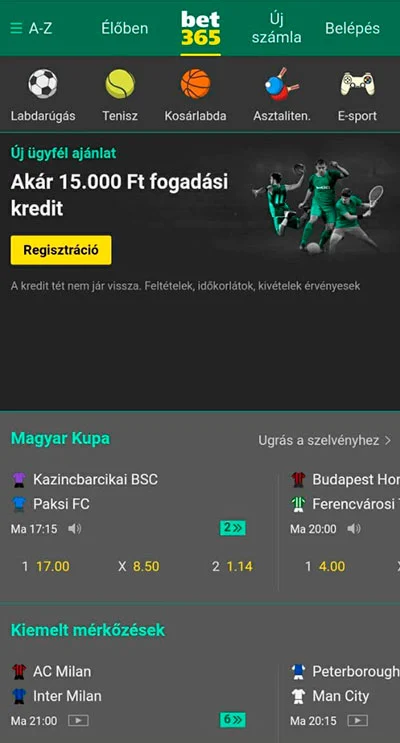 Bet365 mobil
